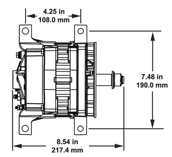 22SI-HP-Pad-Mount-Dimensions